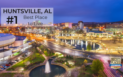 City of Huntsville, Alabama, ‘Best Place to Live’ in U.S. News & World Report survey